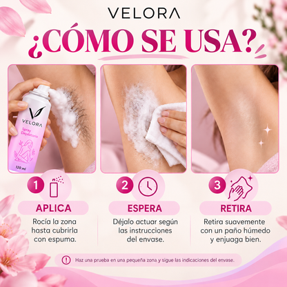 VELORA | Spray Depilatorio