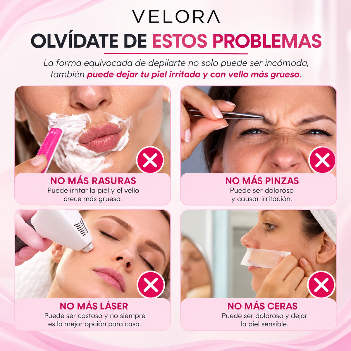 VELORA | Spray Depilatorio